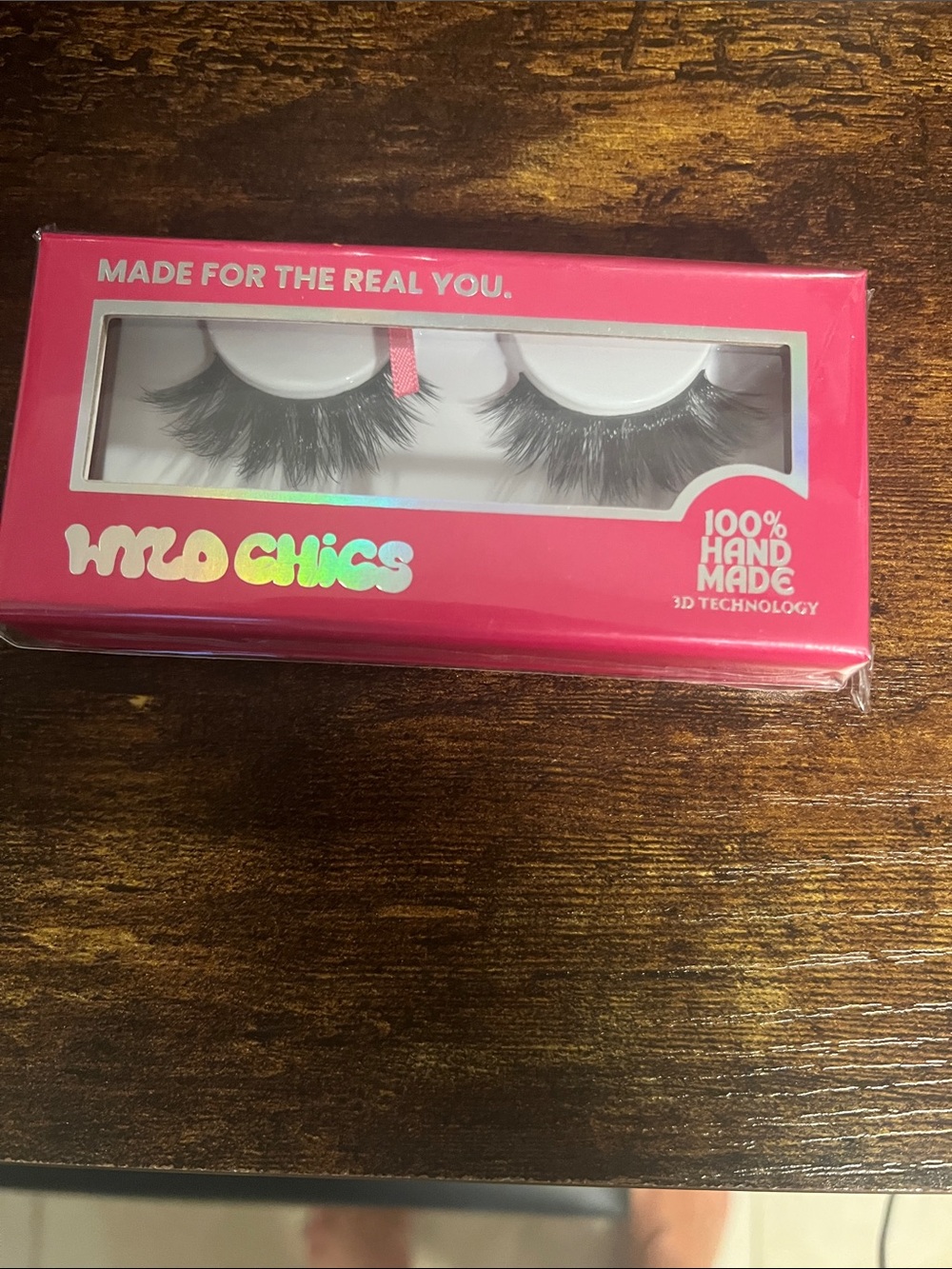 Pink Magnetic False Eyelashes - Dramatic 3D Volume